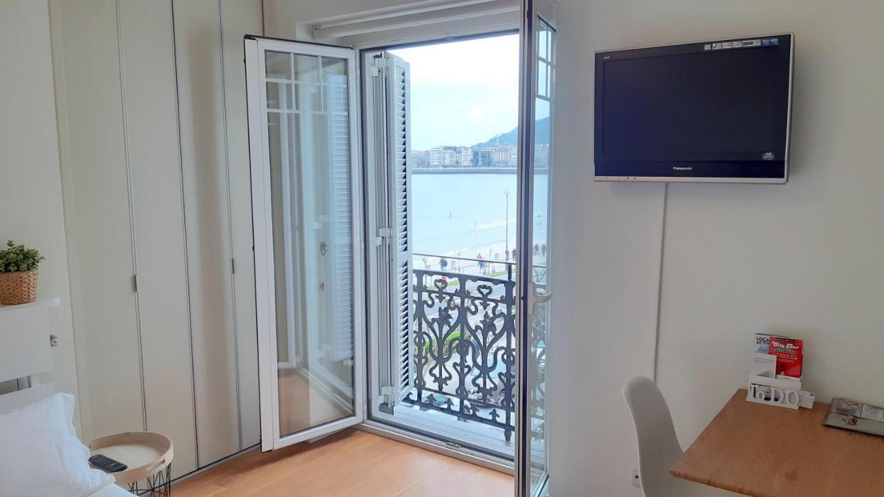 Seafront Luxury Studio - By Www,Sansebastianapartments,Es San Sebastián Kültér fotó